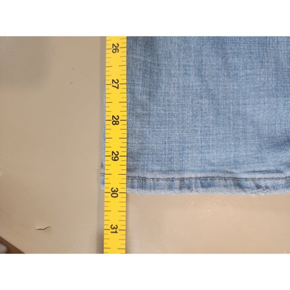 Levi’s 724 High Rise Jeans Straight Size 10 Short 30x30‎ Blue - Picture 6 of 7